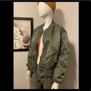 Vintage Alpha Industries Reversible Bomber